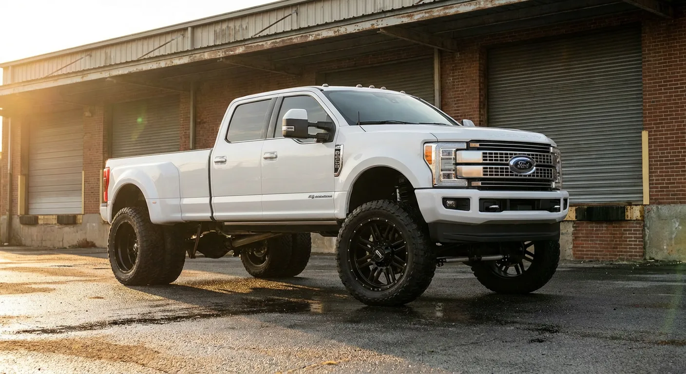 Ford F-350 Dually with DF Series Custom