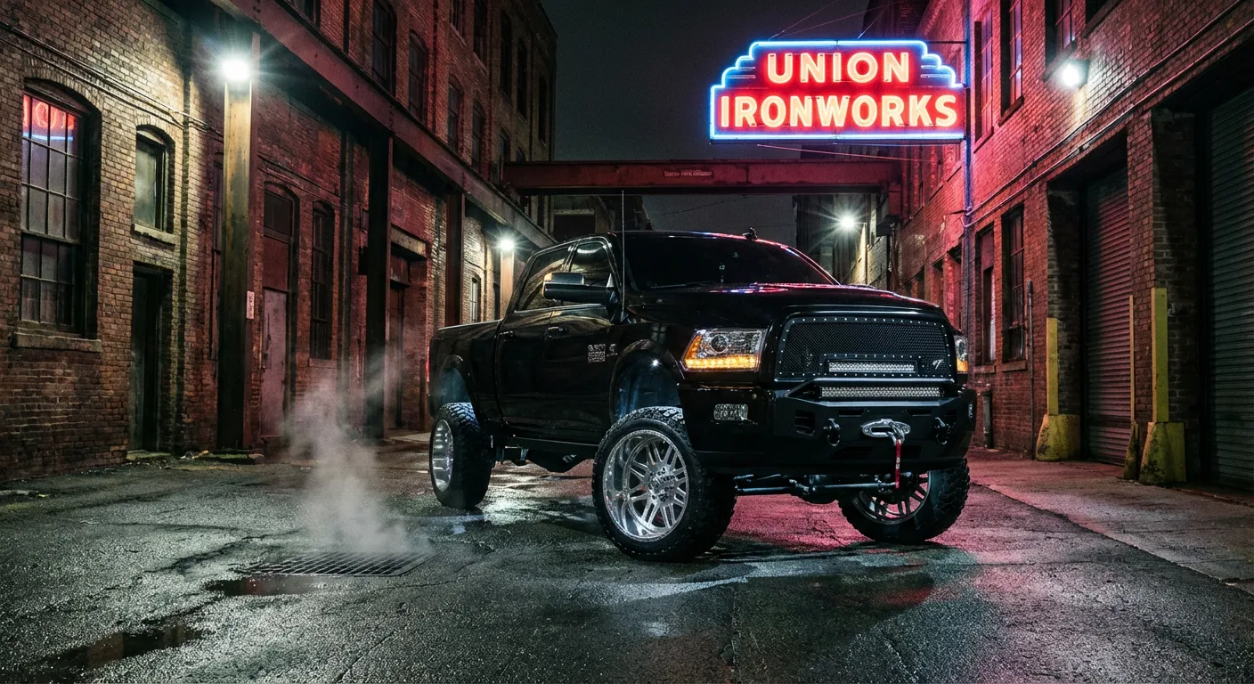 Dodge Ram 2500 with MF Series Custom